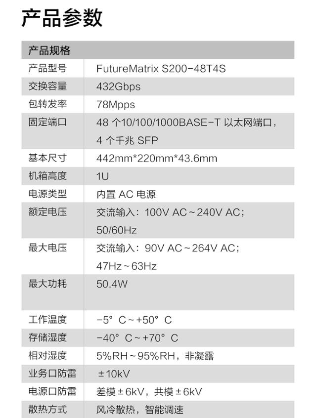 華為 S200-48T4S 全千兆企業(yè)級交換機(jī)